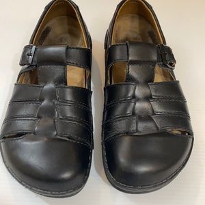 Birkenstock Black Fisherman Sandals L9 M7